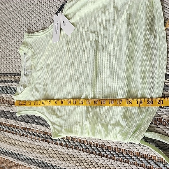 Calvin Klein Performance Ruched Tank - Picture 8 of 10